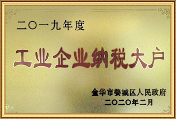 2019年度工業企業納稅大戶