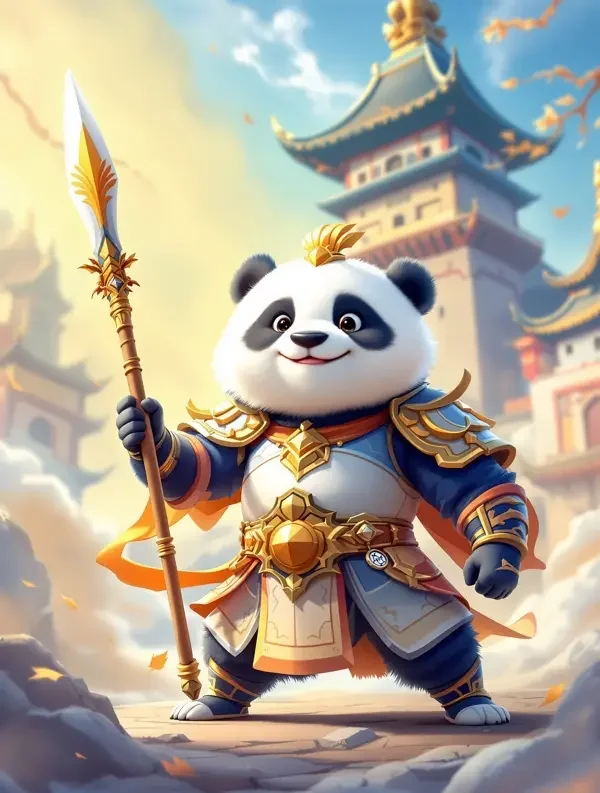 《熊猫骑士团》国漫封面图