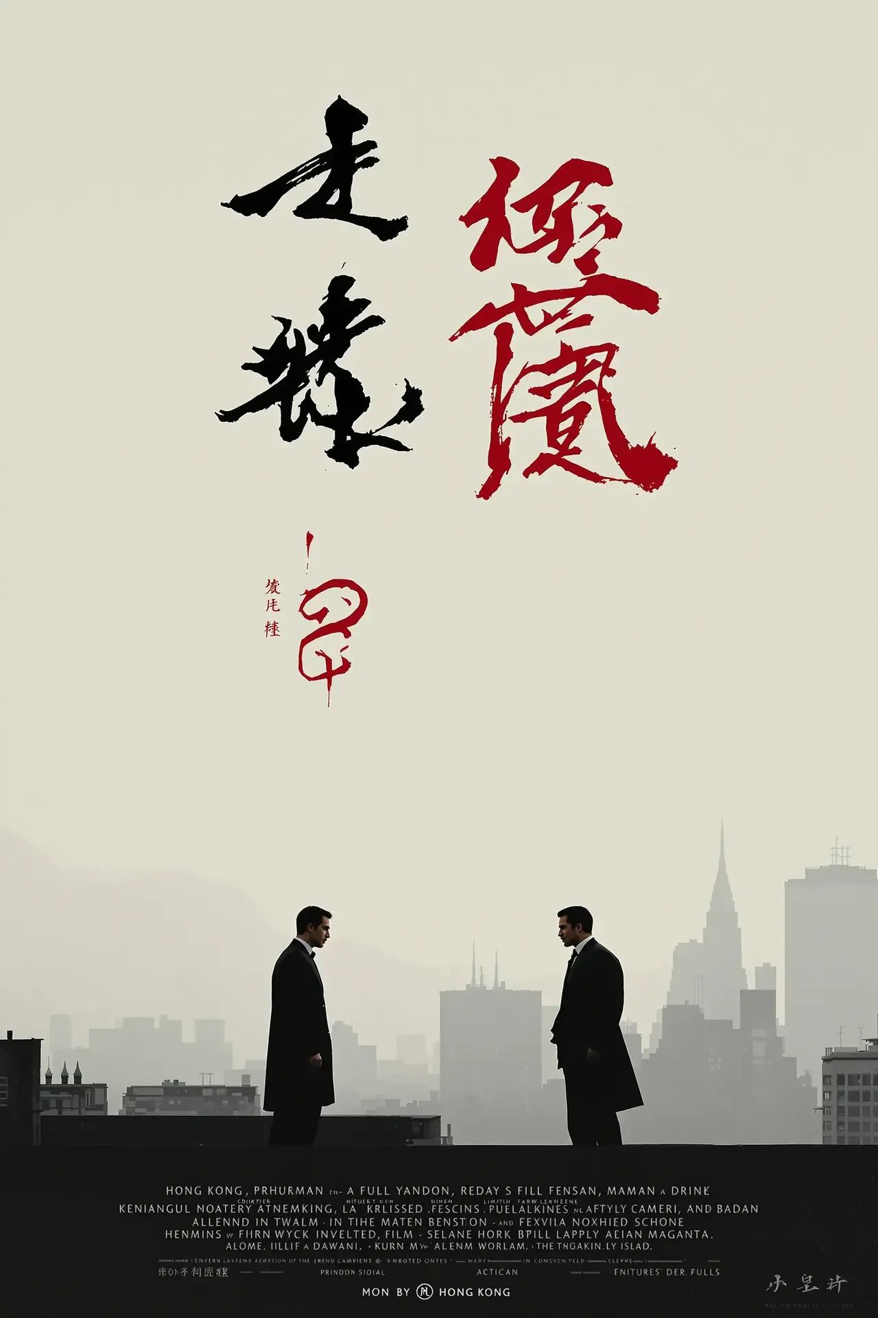 无间道 电影海报