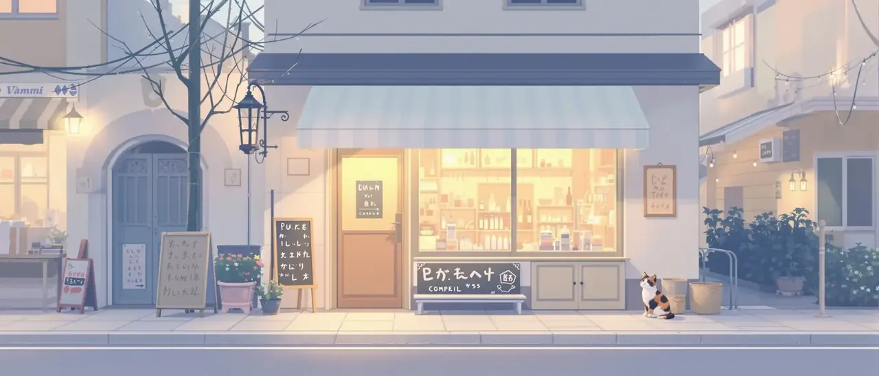 《霓虹猫巷》首屏宣传图 - a漫网