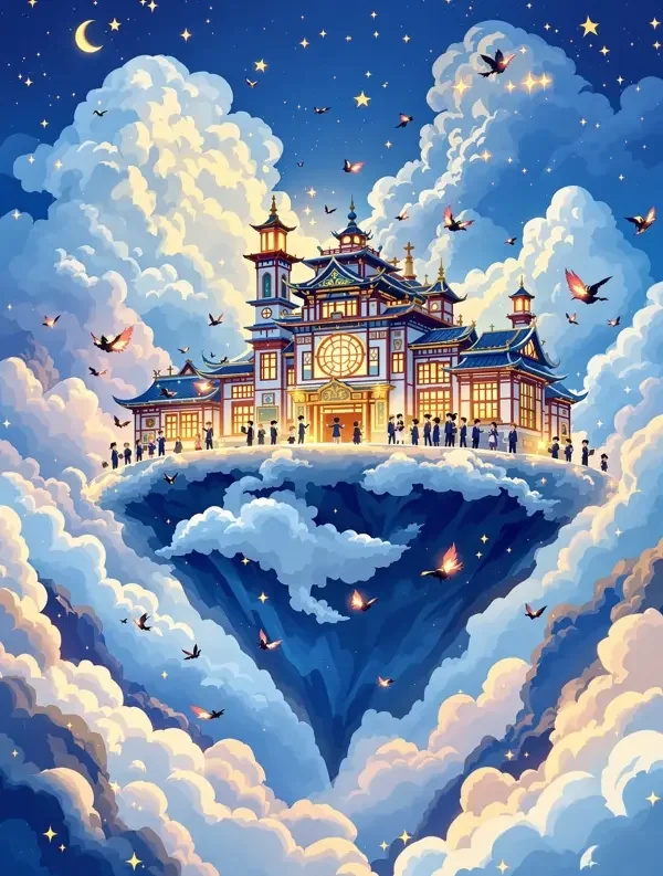 《云上学园》国漫封面图